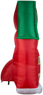 Load image into Gallery viewer, Gemmy Christmas Airblown Inflatable Inflatable Advent Calendar, 8 ft Tall, red

