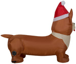 Load image into Gallery viewer, Gemmy Christmas Airblown Inflatable Corgi Dog, 2.5 ft Tall, Brown
