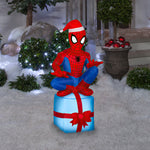 Load image into Gallery viewer, 3.5&#39; Airblown Spider-Man On Present Marvel
