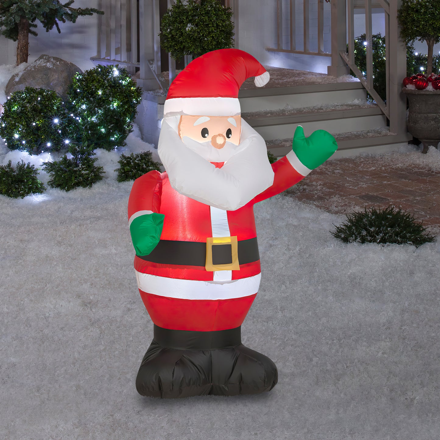 3.5' Santa Christmas Inflatable lifestyle