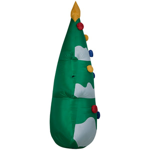 Gemmy Christmas Airblown Inflatable Tree S LG, 9 ft Tall, Multi