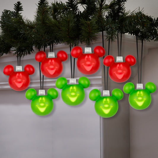 Disney Mickey Mouse Musical Light String, 8-Count, Battery-Operated LED Christmas Lights lifestyle