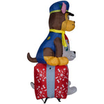 Load image into Gallery viewer, 7&#39; Airblown Paw Patrol Nick on Presents Christmas Inflatable

