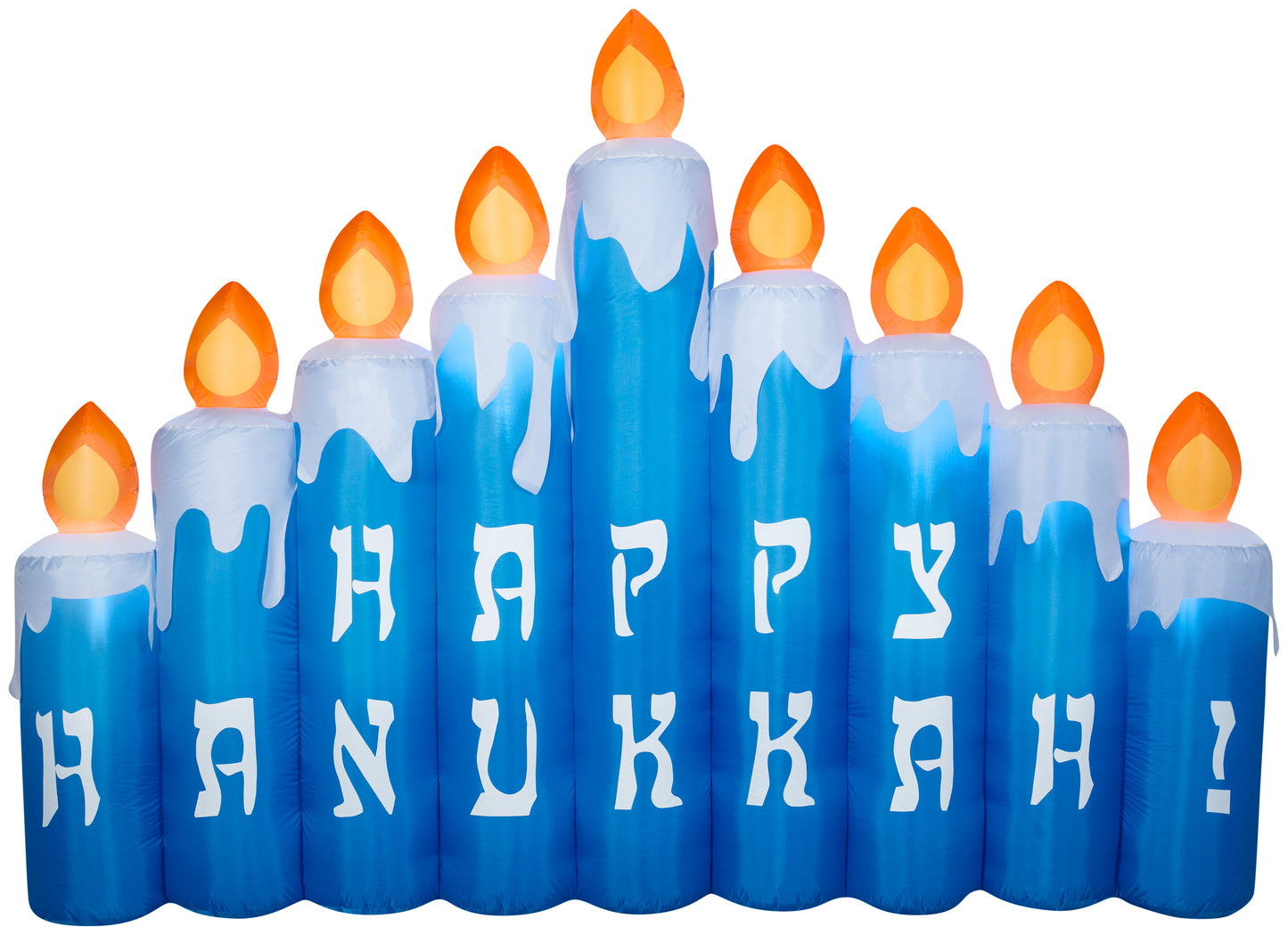 9' Hanukkah Candles Scene Hanukkah Inflatable