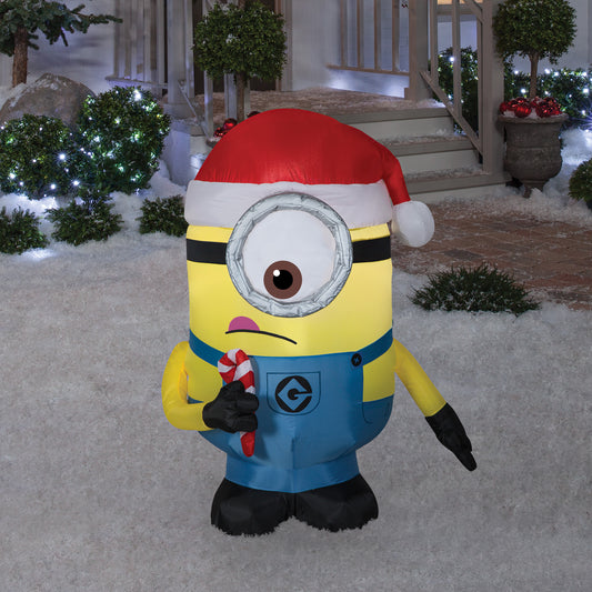 3.5' Airblown Carl w/ Tongue Sticking Out Universal Christmas Inflatable