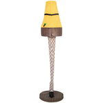 Load image into Gallery viewer, Gemmy 3D Holiday Lighted Tinsel Sculpture Leg Lamp 60&quot; WB , Multi
