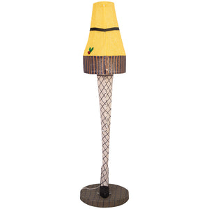 Gemmy 3D Holiday Lighted Tinsel Sculpture Leg Lamp 60" WB , Multi