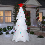 Load image into Gallery viewer, Gemmy Christmas Airblown Inflatable Tree w/Ornaments, 8.5 ft Tall, Multicolored

