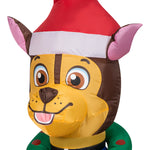 Load image into Gallery viewer, Gemmy Christmas Inflatable Paw Patrol Chase in Santa Hat, 3 ft Tall, Multi
