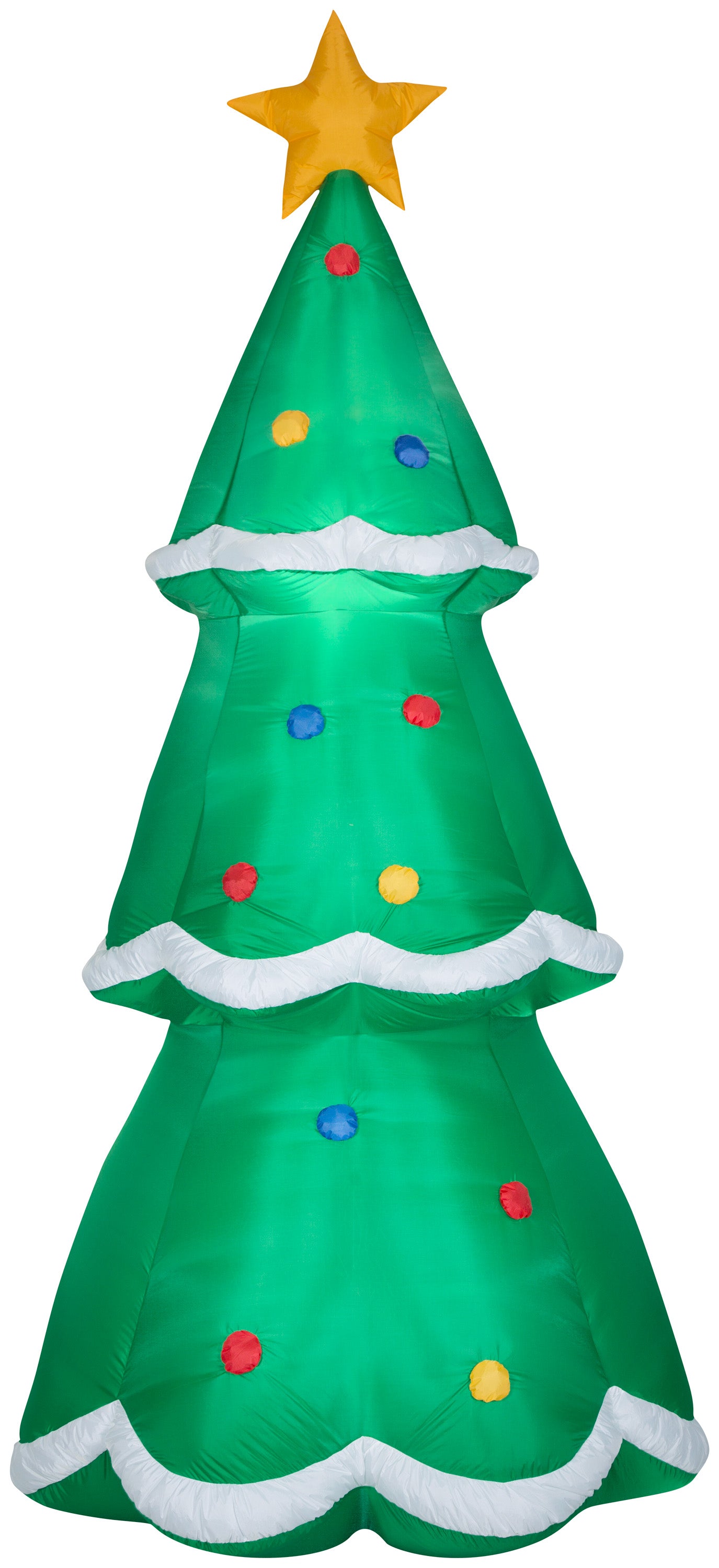 Christmas Inflatable Christmas Decor Tree Giant, 10 ft Tall, green