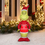 Load image into Gallery viewer, Airblown Inflatable Grinch in Ugly Sweater
