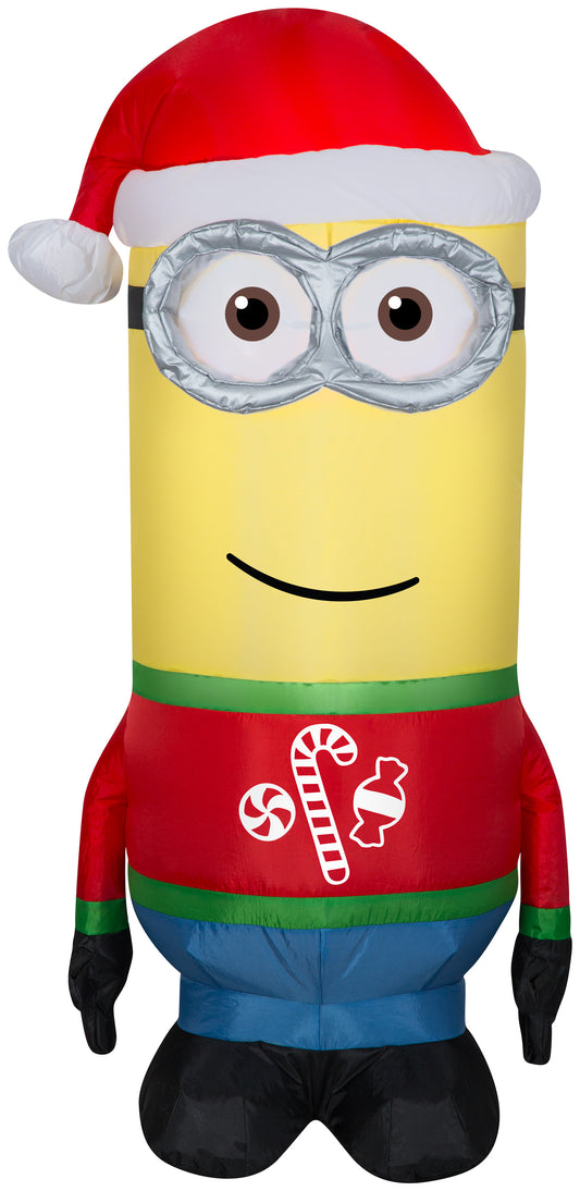 Christmas Inflatable Kevin in Ugly Sweater Universal, 3.5 ft Tall, Yellow