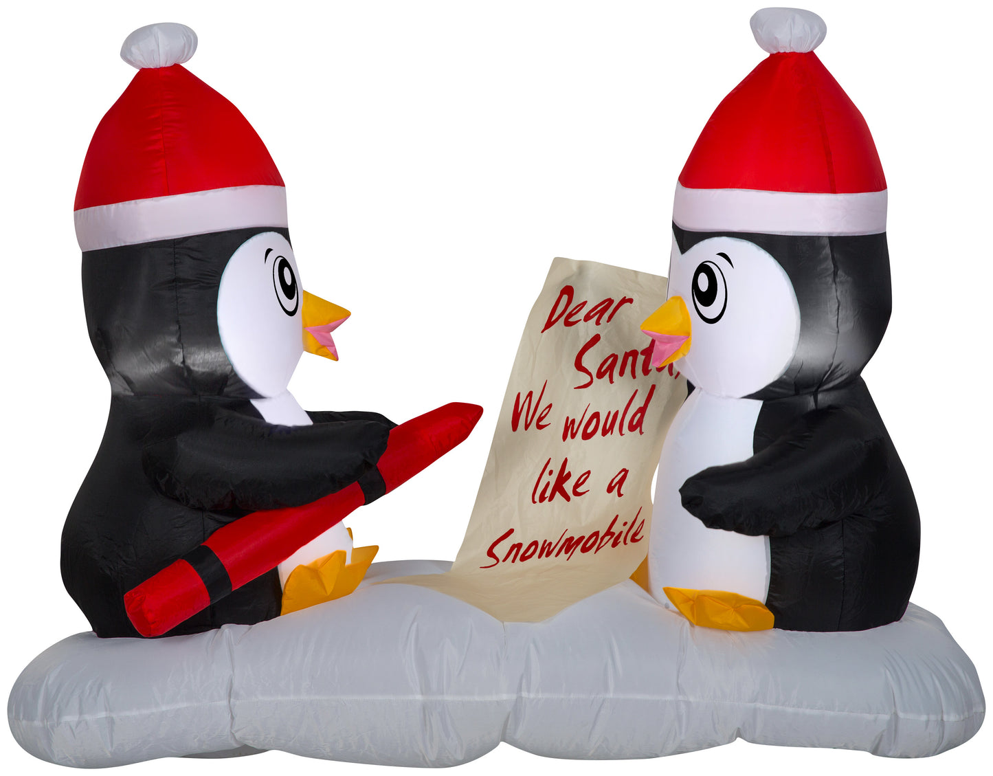 4' Inflatable Penguin Letters