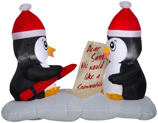 4' Inflatable Penguin Letters