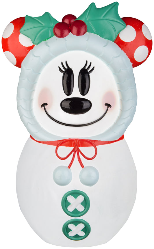 Disney Lighted Blow Mold Outdoor Decor Stylized Minnie Mouse 24" Disney, Multi