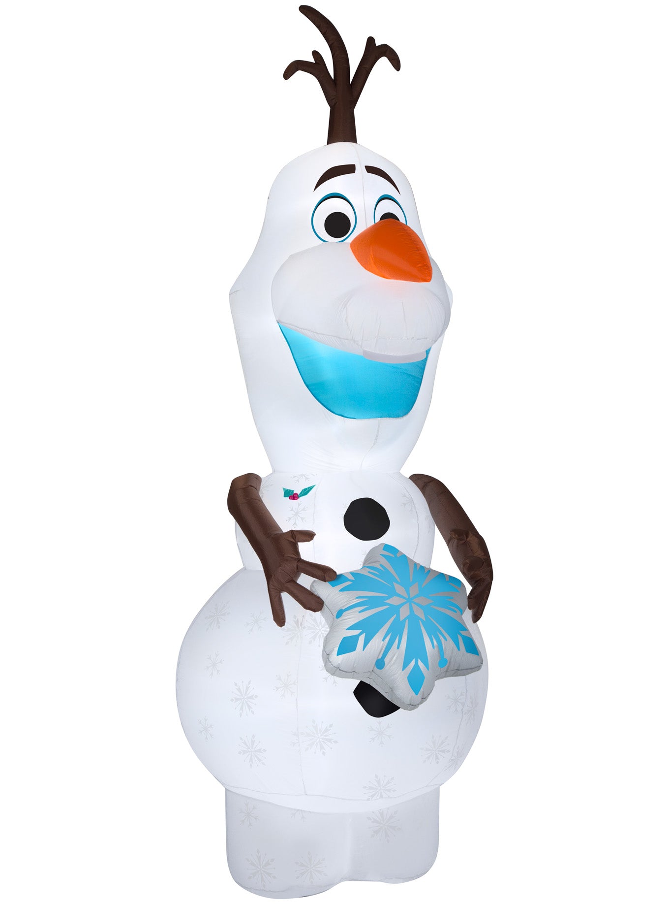 11' Airblown-Olaf w/Snowflake-Giant-Disney Christmas Inflatable