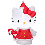 Load image into Gallery viewer, Gemmy Christmas Inflatable Hello Kitty in Holiday Dress, 3.5 ft Tall, Multi
