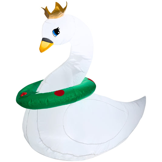 Inflatable Graceful Swan