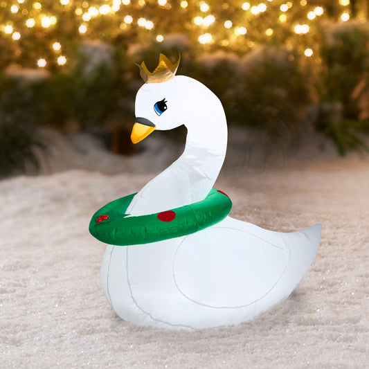 Inflatable Graceful Swan lifestyle