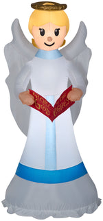 Load image into Gallery viewer, 6&#39; Airblown Angel Christmas Inflatable

