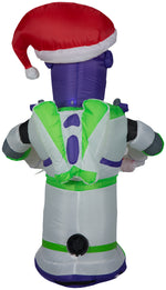 Load image into Gallery viewer, Gemmy 3.5 Foot Toy Story Buzz Lightyear Airblown Inflatable with Candy Cane
