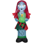 Load image into Gallery viewer, Gemmy Christmas Inflatable Sally in Holiday Outfit, 3.5 ft Tall, Multi
