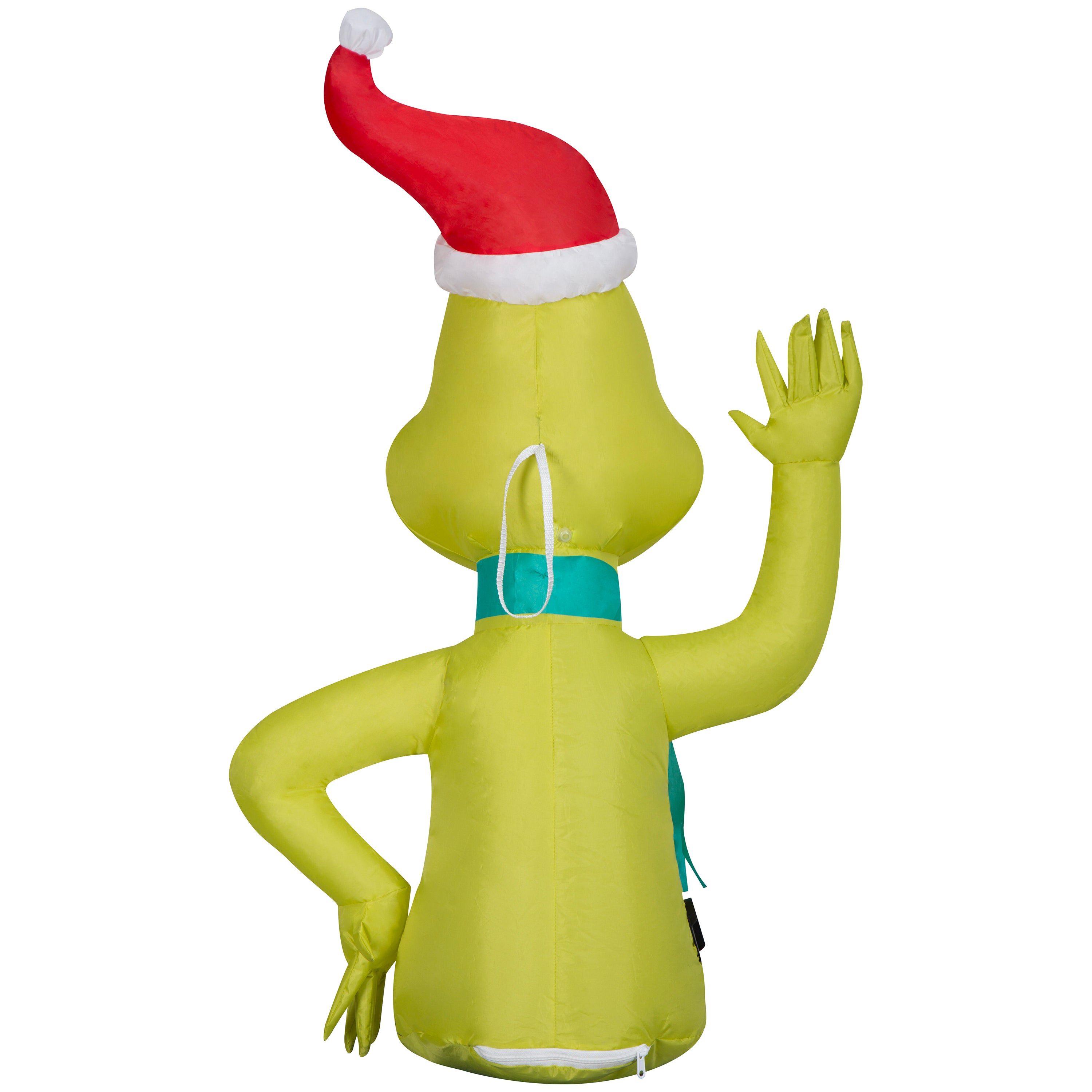 Gemmy CarBuddy® Christmas Inflatable Grinch, 3.5 ft Tall, Multi