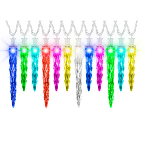 Christmas ColorMotion Light String-Icicle-S/24-7"5"5" (Multi)
