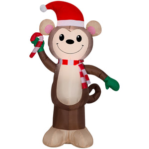 Gemmy Airblown Inflatable Silly Monkey