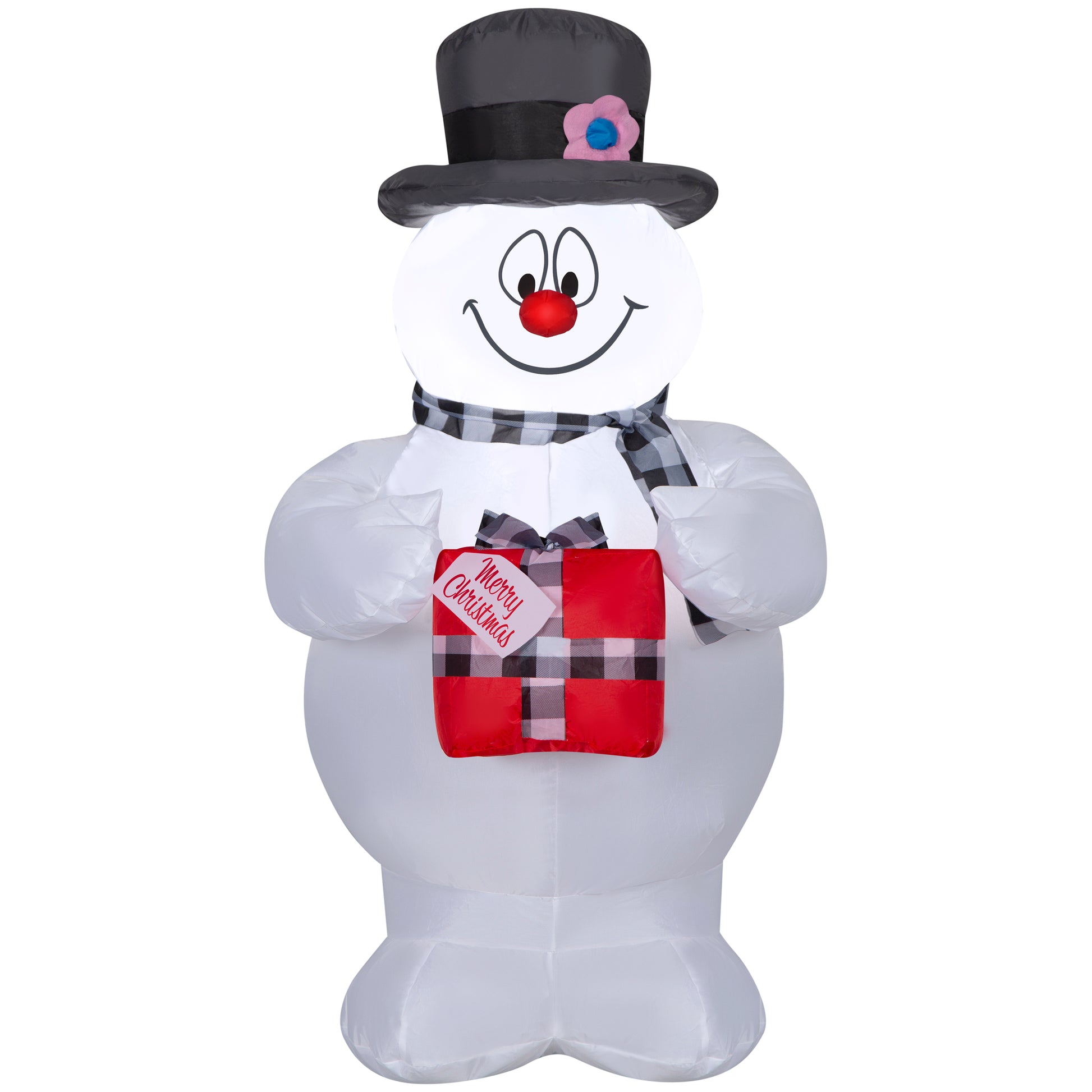 3.5-Ft Frosty the Snowman with Scarf Christmas Inflatable