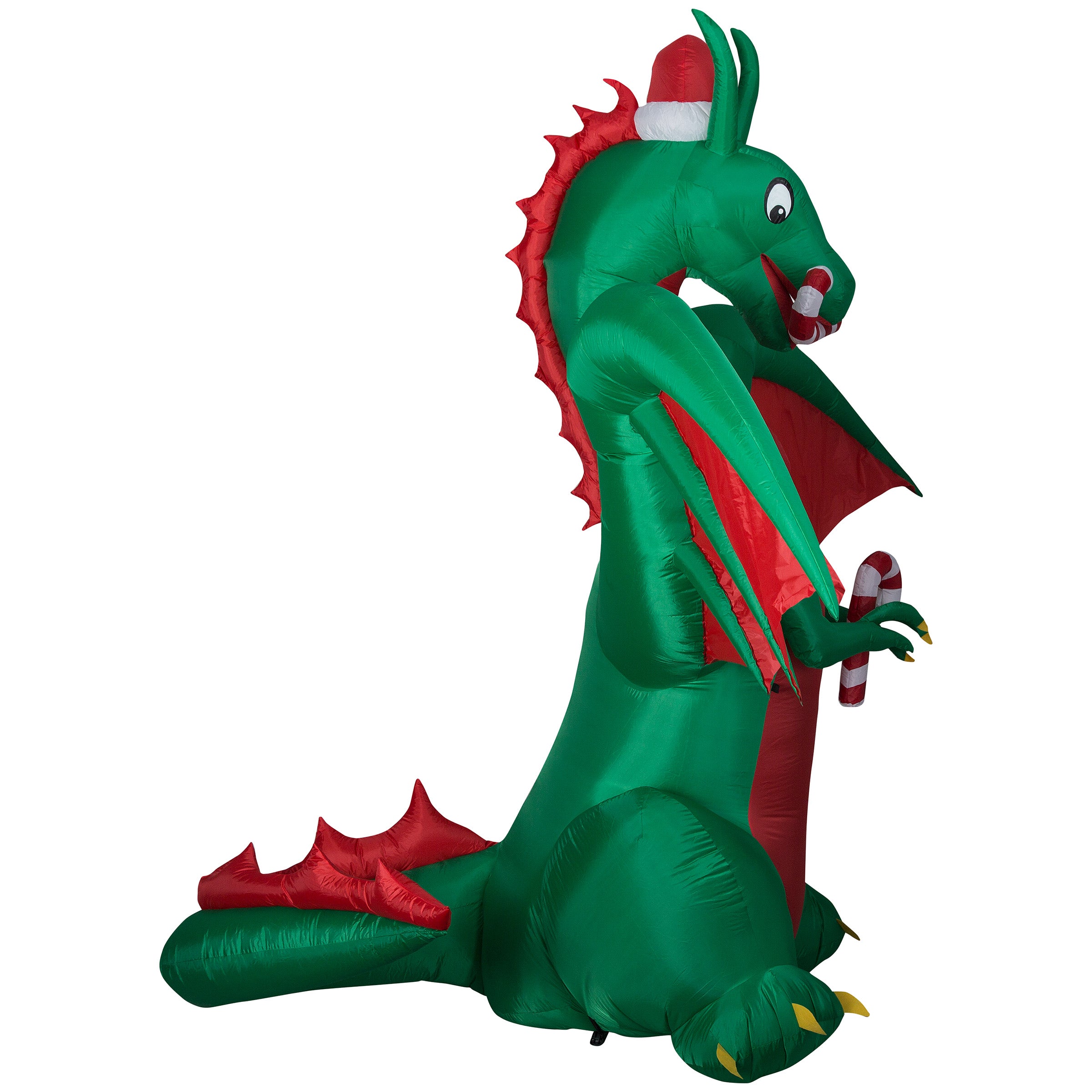 Gemmy Christmas Airblown Inflatable 9' Projection Kaleidoscope Giant Dragon