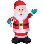 Load image into Gallery viewer, Gemmy Christmas Airblown Inflatable Santa OPP, 7 ft Tall, Multi
