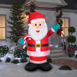 Load image into Gallery viewer, Gemmy Christmas Airblown Inflatable Santa OPP, 7 ft Tall, Multi

