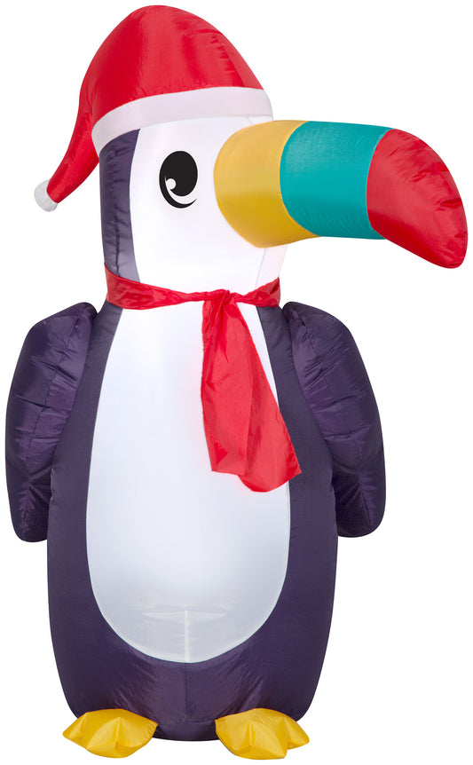 Christmas Inflatable Toucan, 3.5 ft Tall
