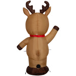 Load image into Gallery viewer, Gemmy Christmas Inflatable Reindeer, 4 ft Tall, Multi
