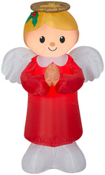 Load image into Gallery viewer, Gemmy Christmas Airblown Inflatable Angel, 3.5 ft Tall, Multicolored
