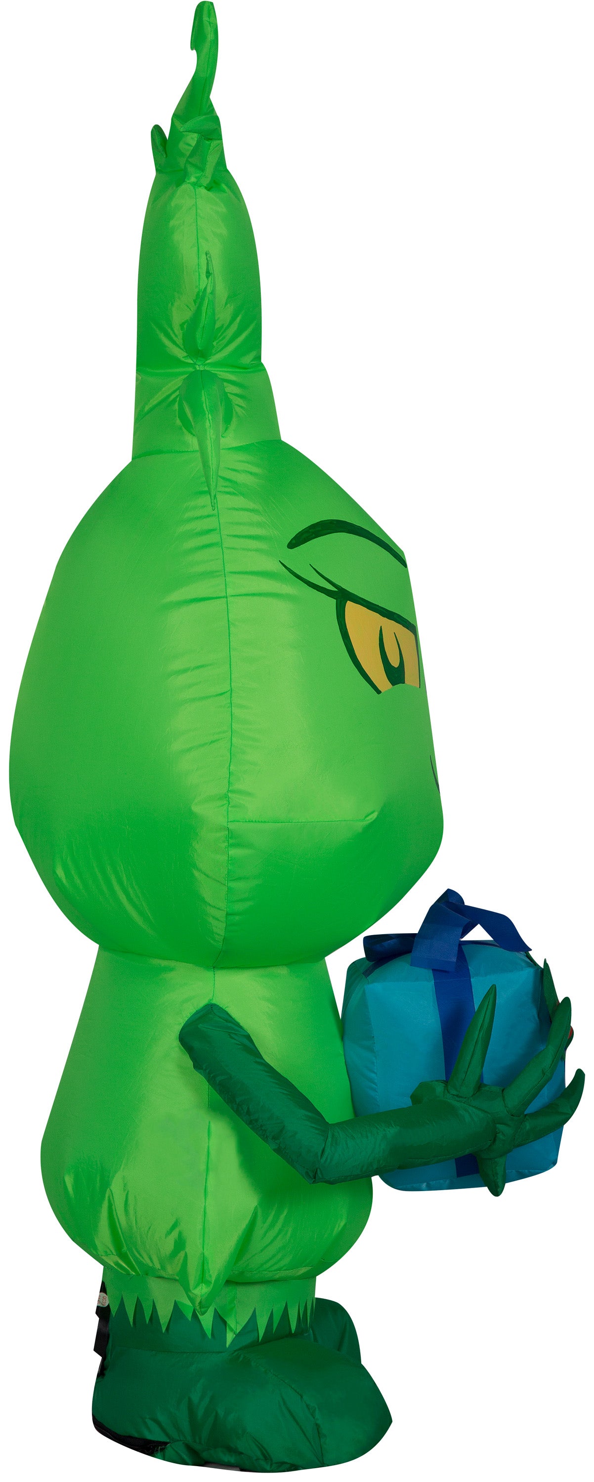 Gemmy Christmas Airblown Inflatable Inflatable Little Grinch, 4 ft Tall, green