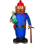 Load image into Gallery viewer, 6&#39; Airblown Inflatable Yukon Cornelius with Tree
