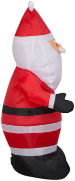 Load image into Gallery viewer, Gemmy Christmas Airblown Inflatable Santa, 4 ft Tall, Multi
