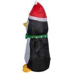 Load image into Gallery viewer, Gemmy Christmas Inflatable Penguin in Santa Hat, 3.5 ft Tall, Multi
