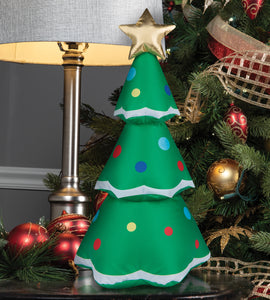 Gemmy Airdorable Christmas Airblown Inflatable Christmas Decor Tree,  Tall, green