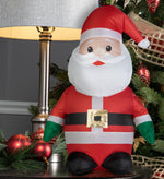 Load image into Gallery viewer, Gemmy Airdorable Christmas Airblown Inflatable Santa,  Tall, Multicolored

