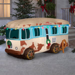 Load image into Gallery viewer, Gemmy Christmas Inflatable National Lampoon&#39;s Vacation RV, 4 ft Tall, Multi
