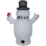 Load image into Gallery viewer, Gemmy Christmas Inflatable Frosty the Snowman with Candy Cane, 3.5 ft Tall, Multi
