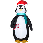 Load image into Gallery viewer, Gemmy Christmas Airblown Inflatable Penguin OPP, 7 ft Tall, Multi
