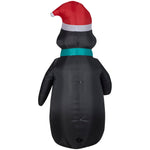 Load image into Gallery viewer, Gemmy Christmas Airblown Inflatable Penguin OPP, 7 ft Tall, Multi
