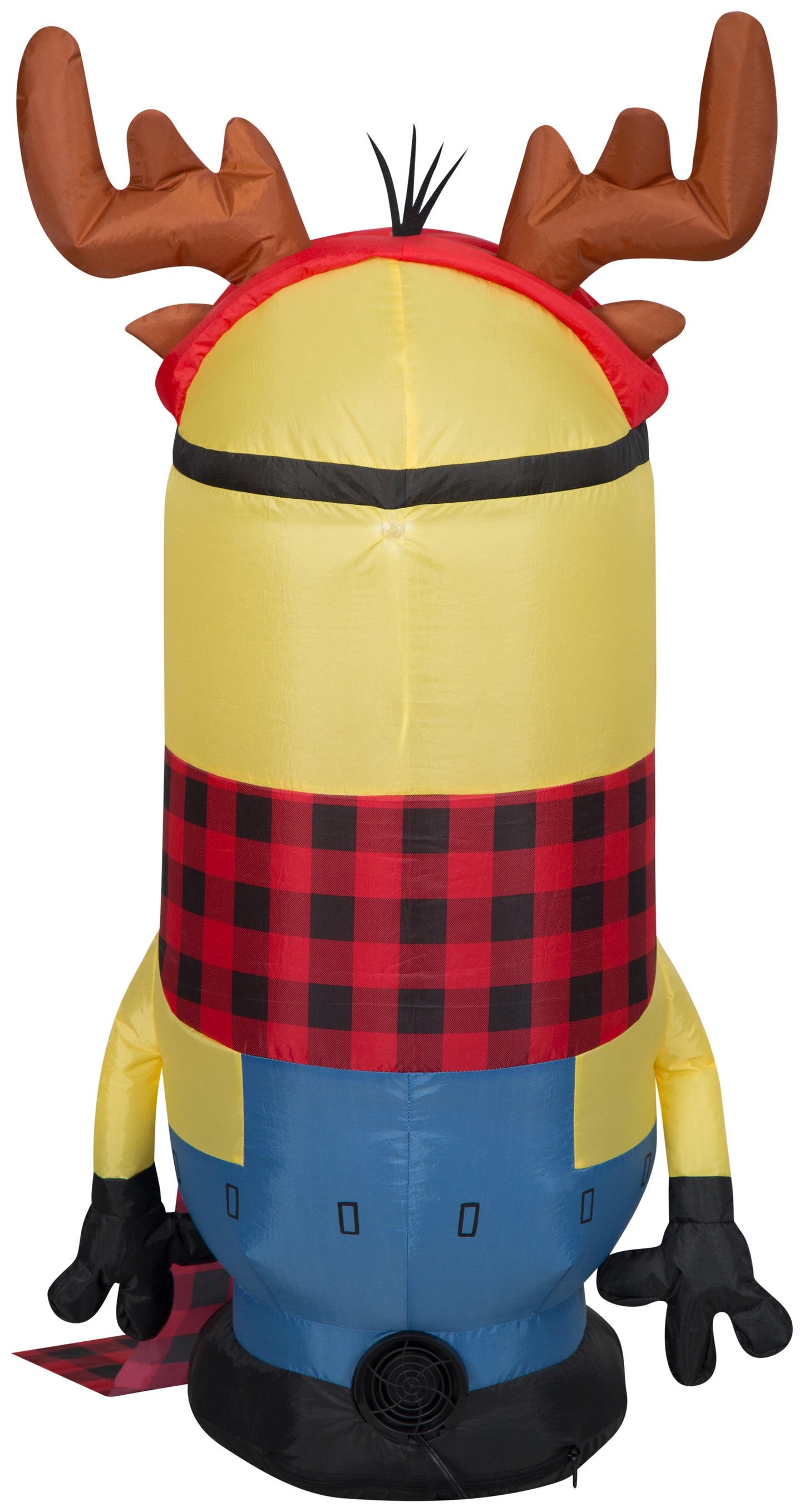 3.5-Ft Kevin with Antlers Headband and Scarf Christmas Inflatable image 5