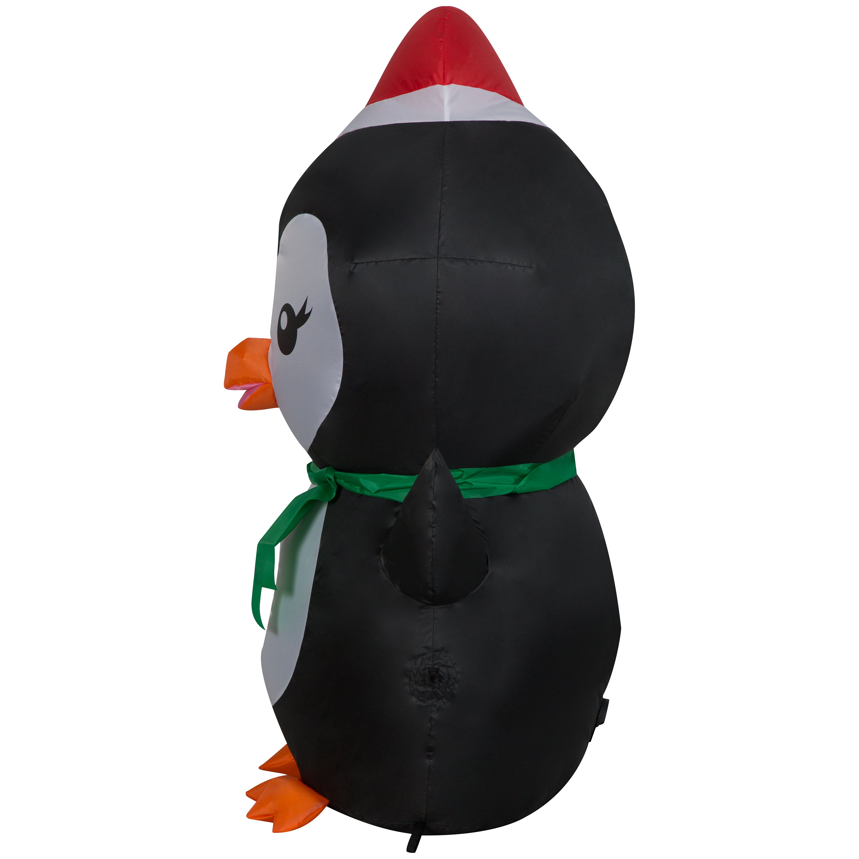 Gemmy Christmas Inflatable Penguin, 3.5 ft Tall, Multi