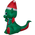Load image into Gallery viewer, Gemmy Christmas Inflatable Baby Dragon, 3.5 ft Tall, Multi
