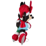 Load image into Gallery viewer, Gemmy Disney Mickey and Minnie Skating Scene Tinsel Yard Sculpture, 30-Inch, Pre-Lit LED Christmas Decor
